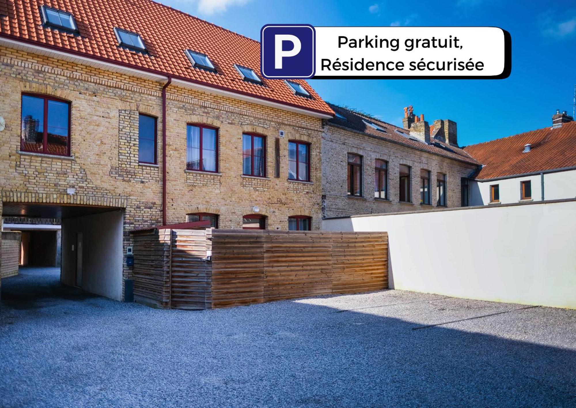 Appartement - Parking Prive Gratuit, Proche Centre-Ville Et Gare De Saint-Omer سانت-أومير المظهر الخارجي الصورة